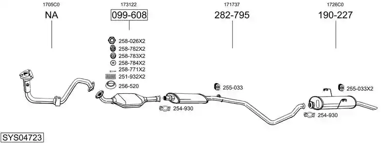 BOSAL SYS04723
