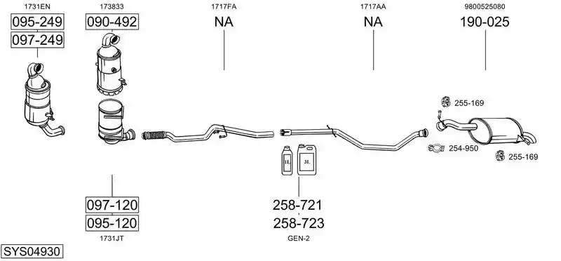 BOSAL SYS04930