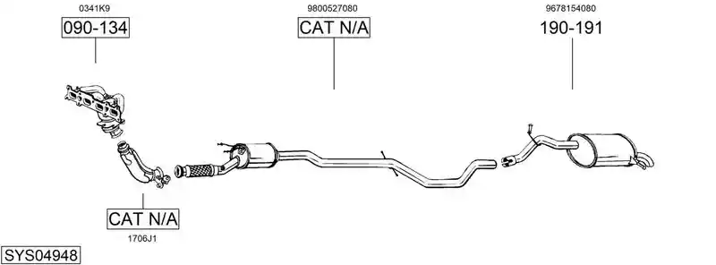 BOSAL SYS04948