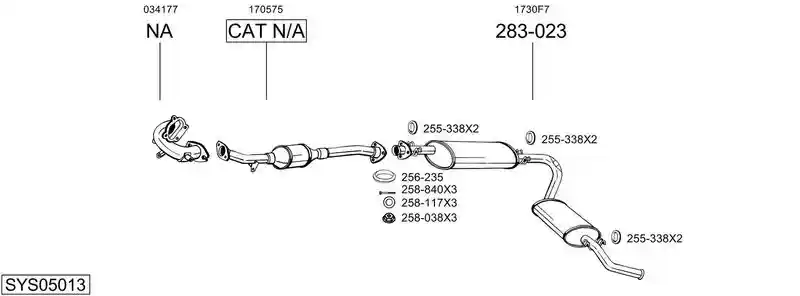BOSAL SYS05013