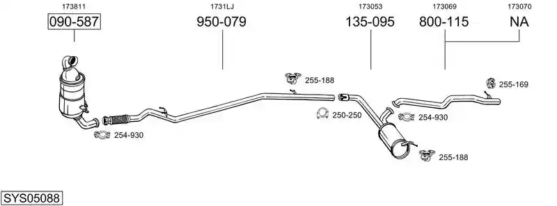 BOSAL SYS05088