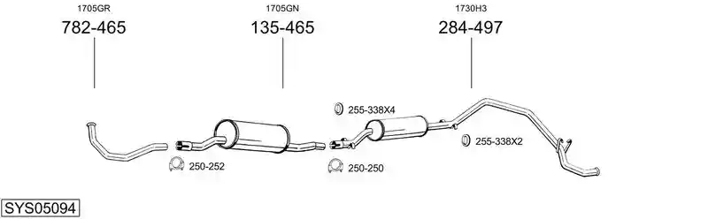 BOSAL SYS05094