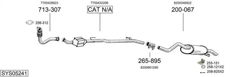BOSAL SYS05241
