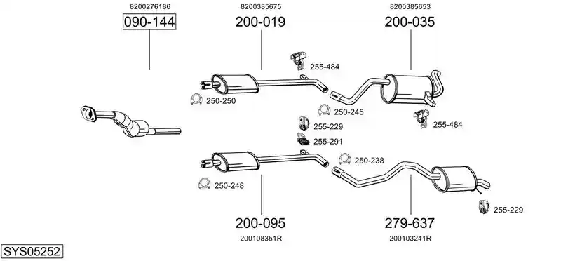 BOSAL SYS05252
