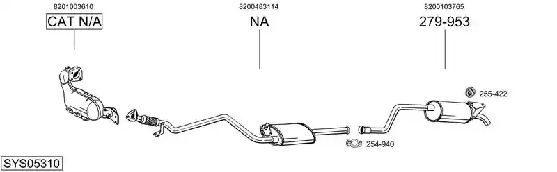 BOSAL SYS05310