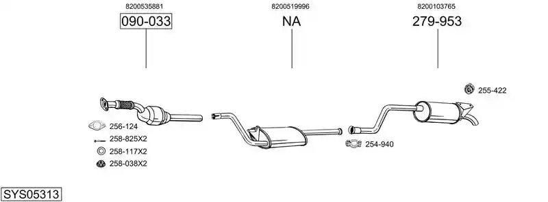 BOSAL SYS05313