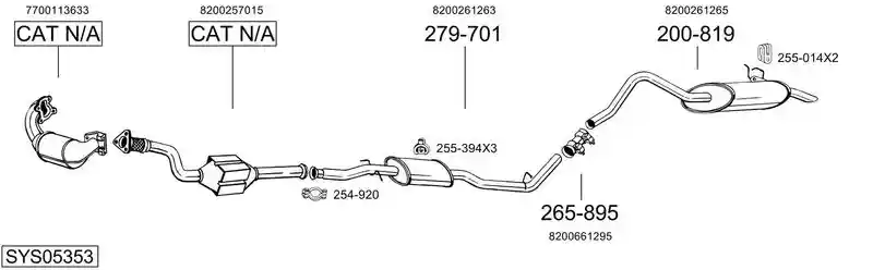 BOSAL SYS05353