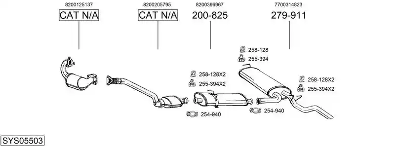 BOSAL SYS05503