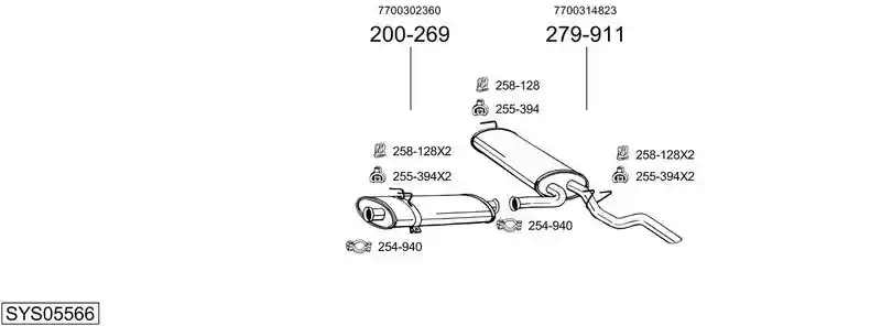 BOSAL SYS05566