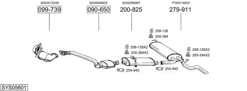BOSAL SYS05601