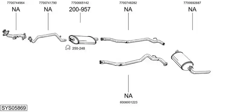 BOSAL SYS05869