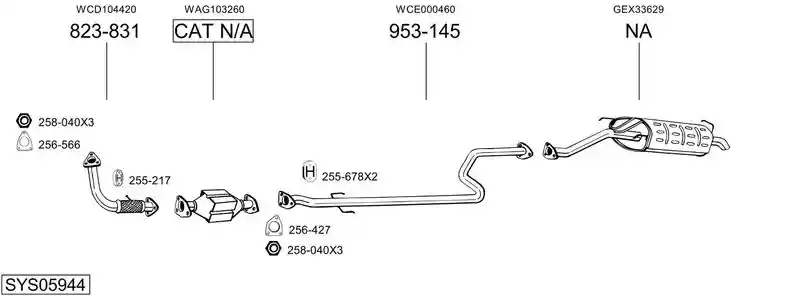 BOSAL SYS05944