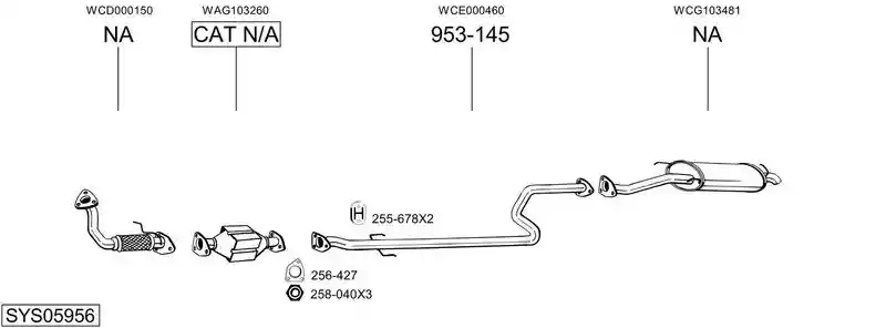BOSAL SYS05956