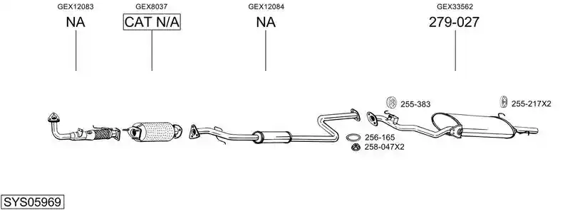 BOSAL SYS05969