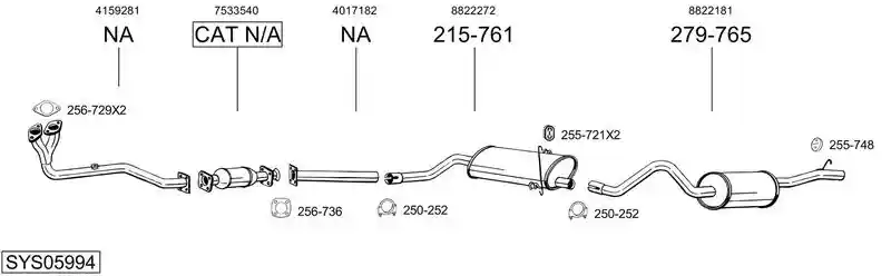 BOSAL SYS05994