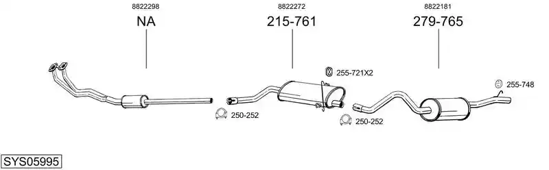 BOSAL SYS05995