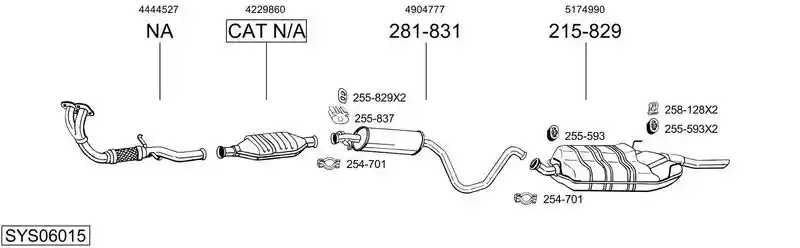 BOSAL SYS06015