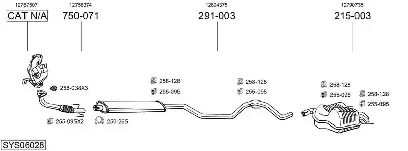 BOSAL SYS06028