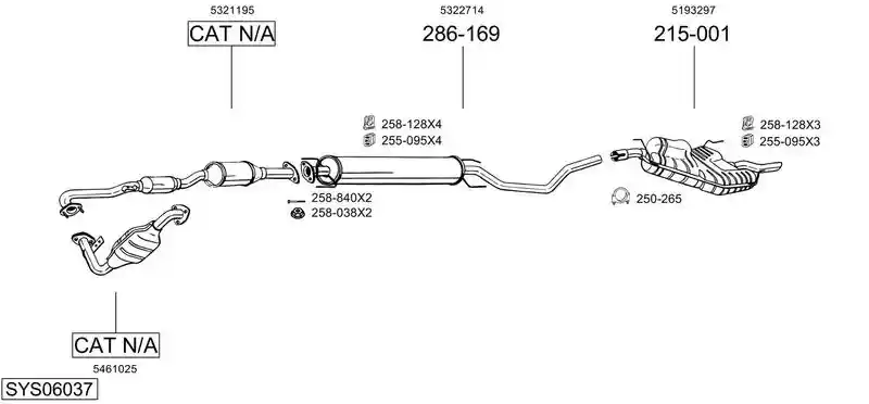 BOSAL SYS06037