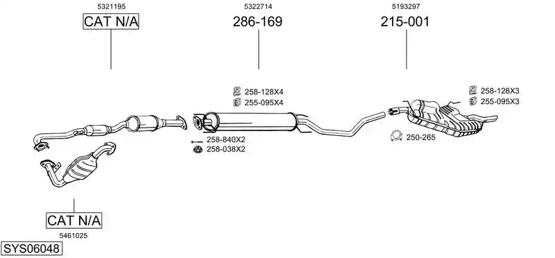 BOSAL SYS06048