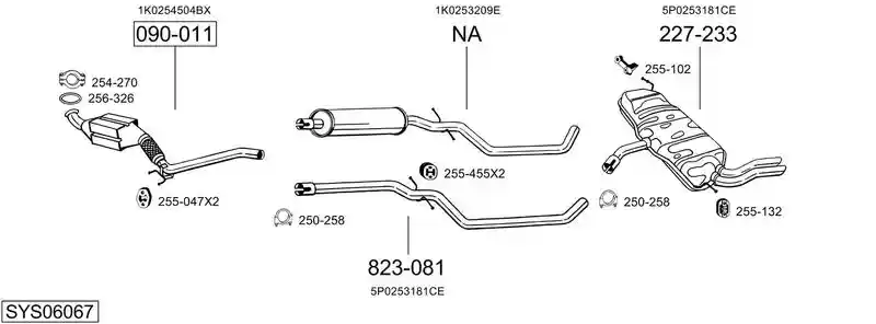 BOSAL SYS06067