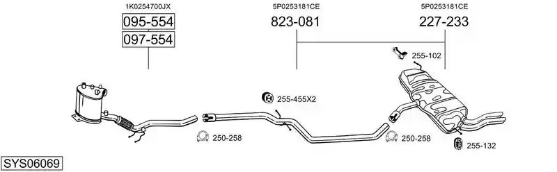 BOSAL SYS06069