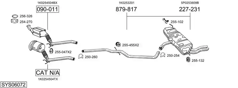 BOSAL SYS06072