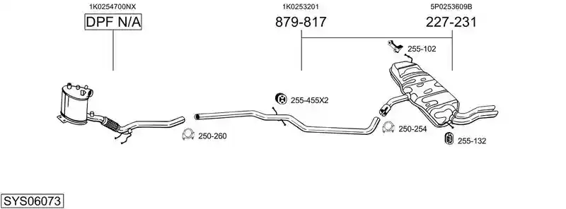 BOSAL SYS06073