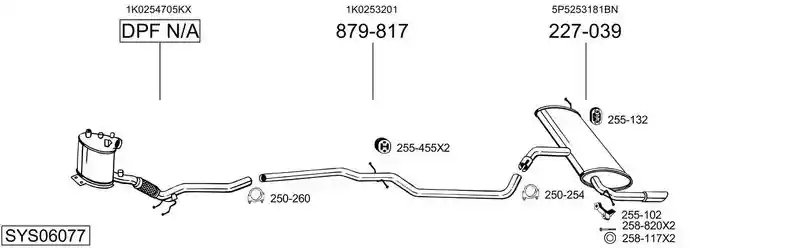 BOSAL SYS06077