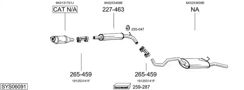 BOSAL SYS06091