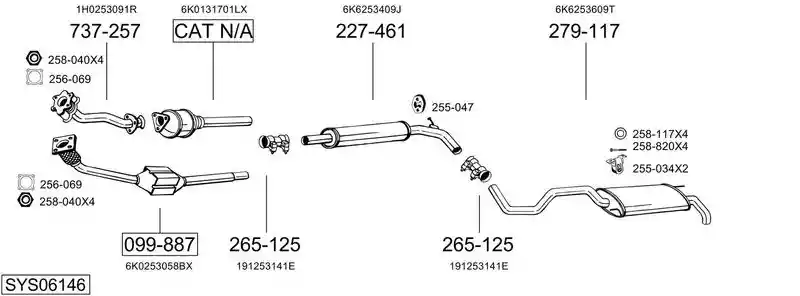 BOSAL SYS06146