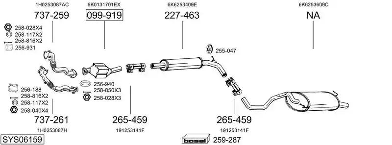 BOSAL SYS06159