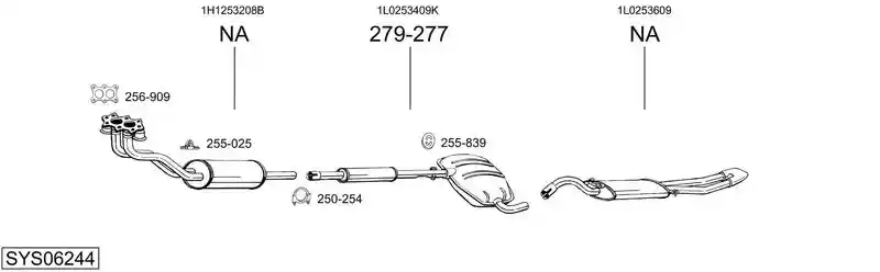 BOSAL SYS06244