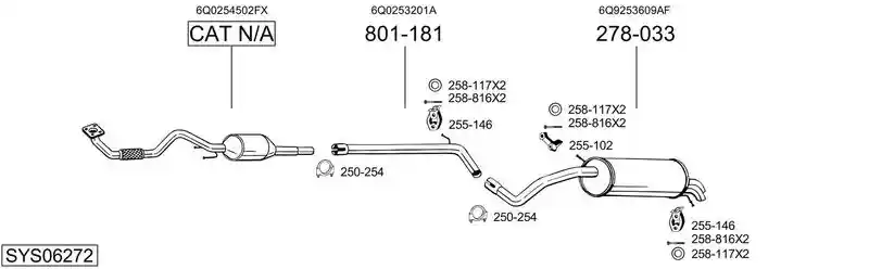 BOSAL SYS06272