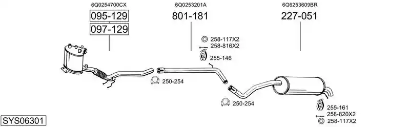 BOSAL SYS06301
