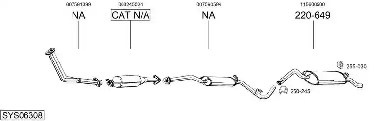 BOSAL SYS06308