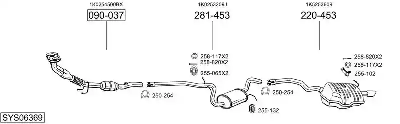 BOSAL SYS06369