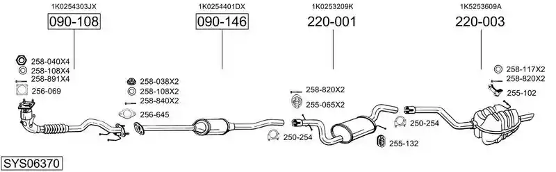 BOSAL SYS06370