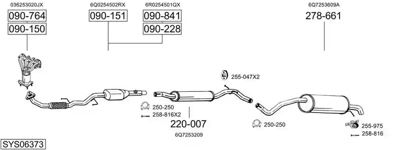 BOSAL SYS06373