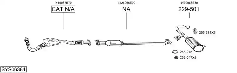 BOSAL SYS06384