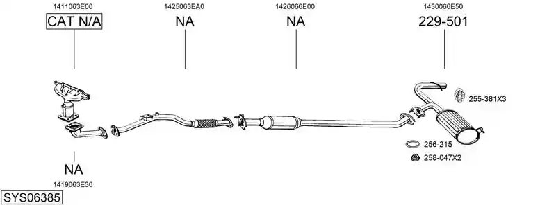 BOSAL SYS06385