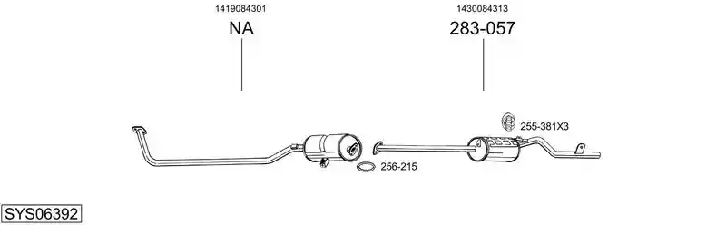 BOSAL SYS06392