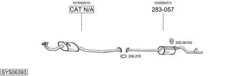 BOSAL SYS06393
