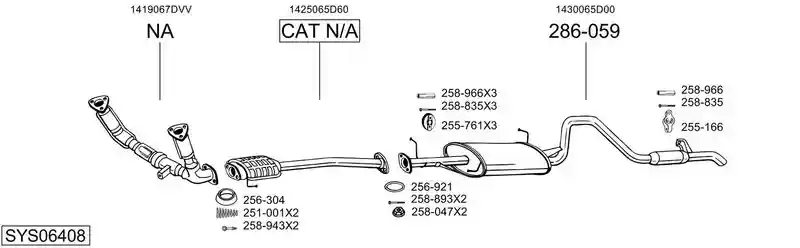 BOSAL SYS06408