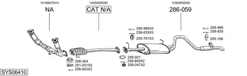 BOSAL SYS06410