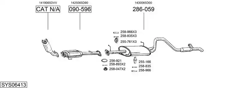 BOSAL SYS06413