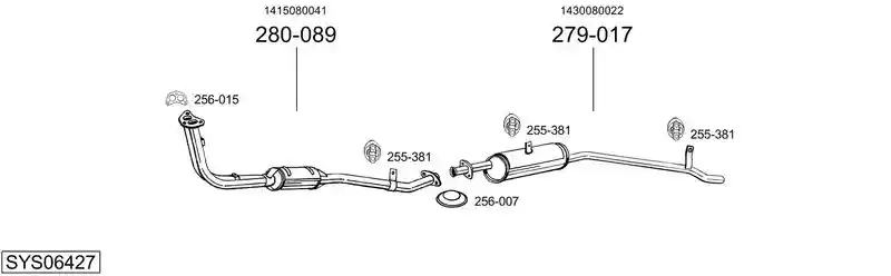 BOSAL SYS06427