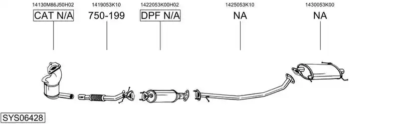 BOSAL SYS06428