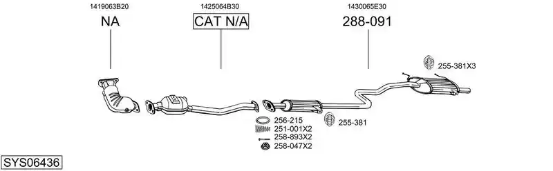 BOSAL SYS06436