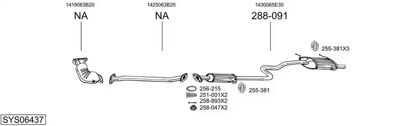 BOSAL SYS06437